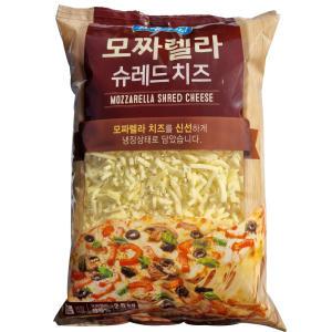 동서식품 리치 골드 모짜렐라 슈레드 치즈 2.5kg 1개