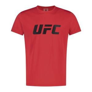 [UFC SPORT](김해점)UFC 텐션 빅로고 머슬핏 반팔 티셔츠 레드 U4SSV2106RE