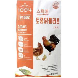 스마트 토종닭플러스 20kg (펠렛) / 닭사료 중병아리 큰닭사료