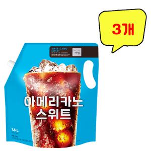 쟈뎅 아메리카노 스위트 대용량 파우치음료 1.5L x 3개