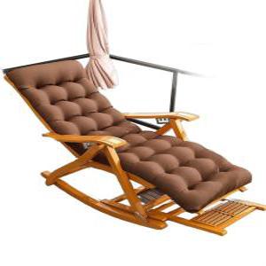 대나무안락의자 점심시간 접이식 낮잠의자 흔들의자 가정용 발코니 리클라이너 펜션 해변 캠핑