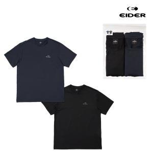 [아이더]2 팩-E 남성 반팔 티셔츠 (1세트 2장 구성) DMM24298