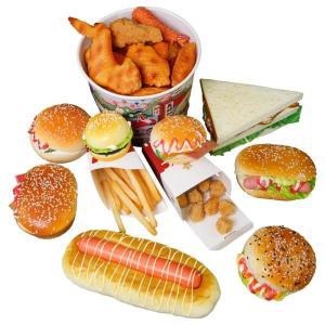 시뮬레이션 프라이드 치킨 모델, 음식 사진 소품, 인공 햄버거, 가짜 감자 튀김 케이크, 패스트 푸드 상점
