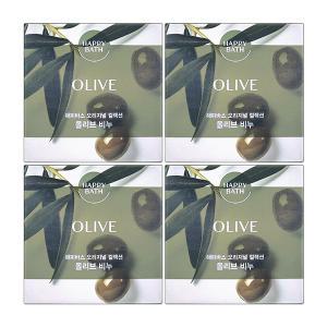 해피바스 오리지널 컬렉션 솝 올리브 비누 90g 4개팩