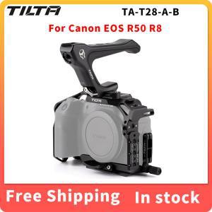 TILTA 풀 카메라 케이지 캐논 R8 블랙 TA-T28-A-B HDMI 클램프 EOS R50 ARRI /8 