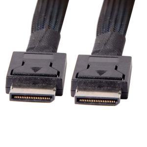 [정품] CY 케이블 OcuLink PCIe PCI-Express SFF-8611 4i to SSD 데이터 액티브 50cm 476212