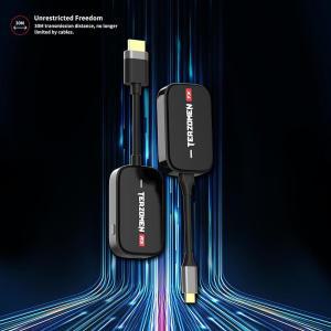 [100%정품] Terzomen Wireless HDMI Transmitter and Receiver Extender for Streaming Video/Audio to TV/