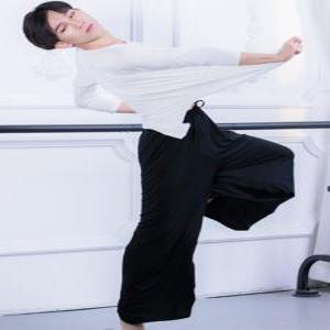 현대무용복 연습복 남성 발레 트레이닝복 세트 무용 공연의상