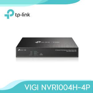 티피링크 VIGI NVR1004H-4P 4K 800만화소 4POE 4채널 IP 네트워크 CCTV 녹화기 NVR