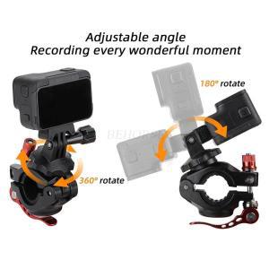범용 스포츠 카메라, 360 도 회전 멀티 자전거 레일 마운트 클램프 브래킷, Ace/Pro/Action 4/Gopro/Pocket