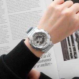 [지샥] 베이비지 실버 여성 전자손목시계