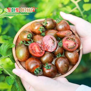 흑 방울 토마토 흑토마토 대저 짭짤이 특로열과