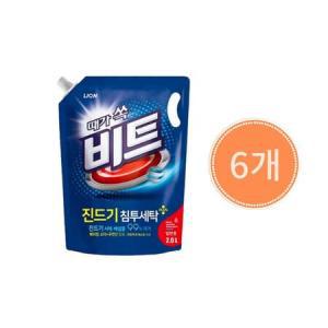 CJ라이온 비트 진드기 침투세탁(일반용) 리필 2L [6개]_MC