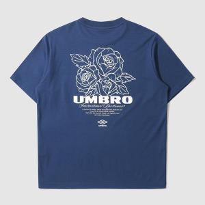 [엄브로](센텀시티점)UMBRO 로즈 그래픽 반팔 티셔츠 (UP323CRS78