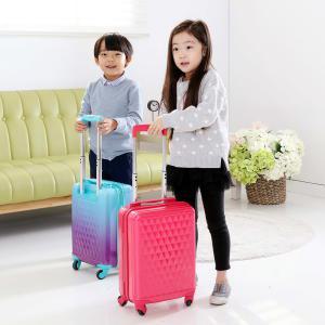 [비박]루키 ROOKIE 15형 핑크 색상 유아 아동 어린이 캐리어 여행가방