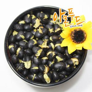 햇 볶음 서리태 500g 볶은 검은콩 검정콩 뻥튀기 속청 아몬푸드