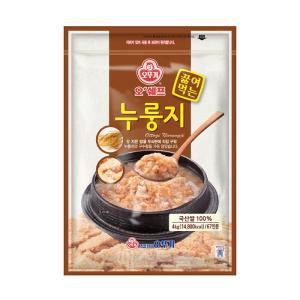 [오뚜기] 오쉐프 끓여먹는 누룽지 4kg /SH