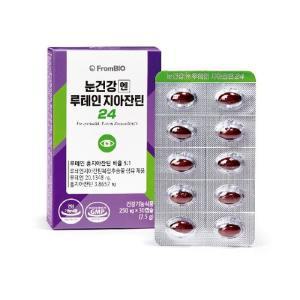 프롬바이오 눈건강엔 루테인 지아잔틴24 30캡슐 4박스(4개월분)