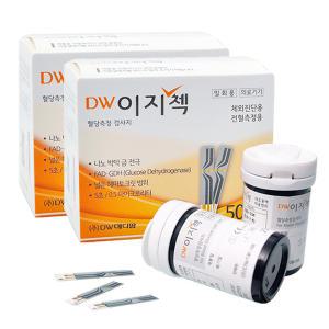 대웅 DW 이지첵 혈당시험지 2박스(100매입)