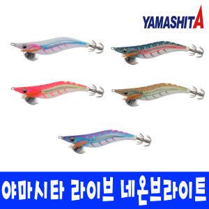야마시타 에기왕 라이브  네온브라이트 3.5호 에깅 루어 무늬오징어