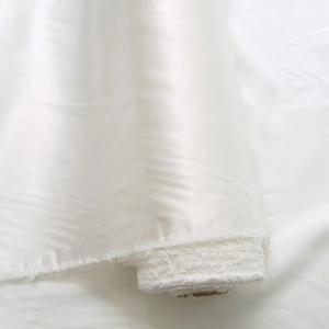 흰천 화이트 헤비 실크 코튼 챠뮤즈 원단 순색 드레스 바느질 웨딩 천 50cm x 160cm