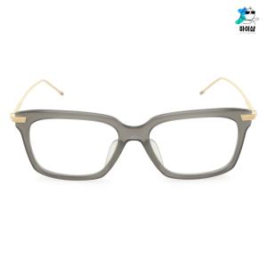 [THOM BROWNE] 톰브라운 공용 안경 뿔테 스퀘어 패션 긱시크 TB-701-G-GRY-GLD-49