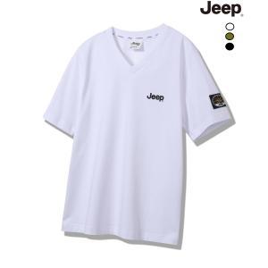 [롯데백화점]지프 남여공용 브이넥 반팔 티셔츠 (JP2TSU401)