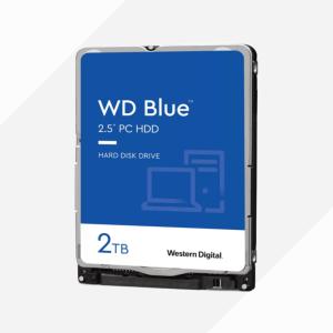 WD BLUE 2.5인치 HDD SATA3 2TB 노트북용 하드디스크