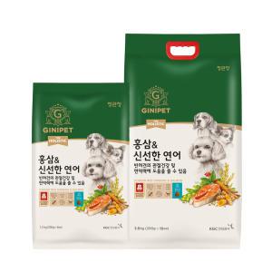 정관장 지니펫 더 홀리스틱 관절건강 면역력 강아지사료 홍삼&신선한 연어 1.2kg
