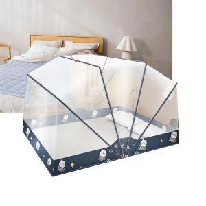 [오너클랜]침대용 모기장 텐트 1인용 캠핑 사각 접이식 싱글
