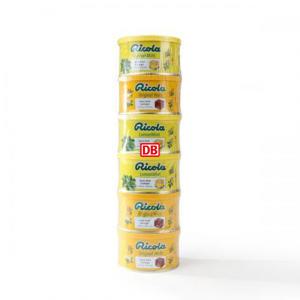리콜라 스위스 허브캔디 100g x 6캔 레몬민트맛 박하 무설탕캔디 레몬사탕 / 코스트코