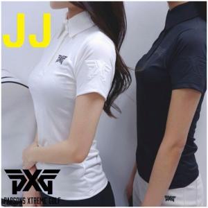 PXG 여성 완장엠보카라 반팔 티셔츠 - 여름신상(여성)(골프)