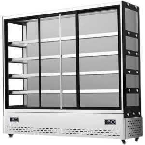 슬라이딩 냉장고 업소용 대형 냉장 캐비닛 쇼케이스