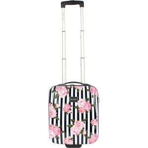 Betsey Johnson 디자이너 언더시트 수하물 컬렉션 - 여성용 15인치 하드사이드 기내용 여행가방 - 2롤링 스