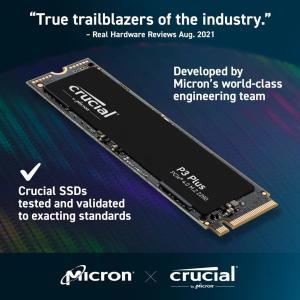 Crucial P3 Plus PCIe Gen4 3D NAND NVMe M.2 SSD 최대 5000 MB/s 2TB 1TB 500GB