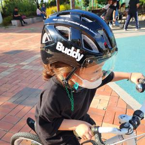 Buddy 아동헬멧 킥보드 자전거 어린이 고글헬멧