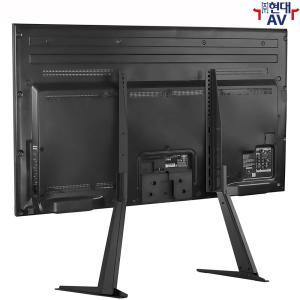 현대AV HD-6321 대형 TV 거실장 스탠드, 최대 70인치/50kg 이내 지원, 상하 각도 조정 가능, 케이블 정리 지원, 탁상형 스탠드, 다리, 받침대, 브라켓, 한글 설치안내서 제공