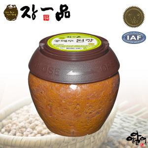 [알알이] 장일품 100%국산 콩메주 된장 2kg