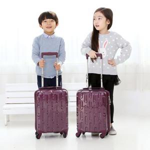 [비박]토이 TOY 15형 퍼플 색상 유아 아동 어린이 캐리어 여행가방