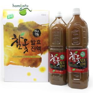 옻안타는 옻진액 참옻 옻나무진액 발효진액 1.5L 2병