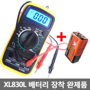 XL830L 멀티테스터기 멀티메타  전압 전류 저항 다이오드 단선체크 멀티미터 배터리 방전검사 자동차용품