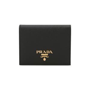 [프라다]프라다 여성 사피아노 로고 블랙 반지갑 1MV204 QWA F0002