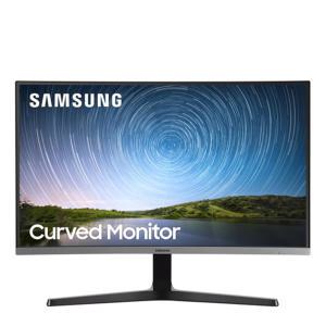 삼성 C32R500 80cm 베젤리스 인피니티 디자인 VA 광시야각 패널 LED 커브드 사무용 업무용 가정용 컴퓨터 모니터