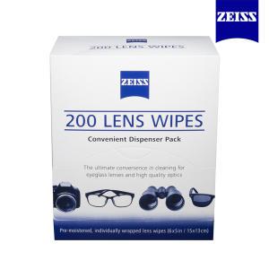 [ZEISS] 자이스 일회용 렌즈클리너 와이프 200매 /안경닦이/휴대폰