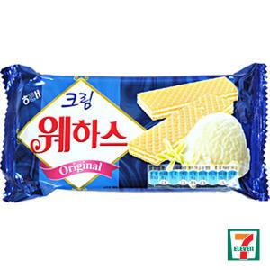 [기프티콘] 세븐일레븐 해태)크림웨하스50g