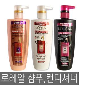 로레알 샴푸/컨디셔너 450ml/택일