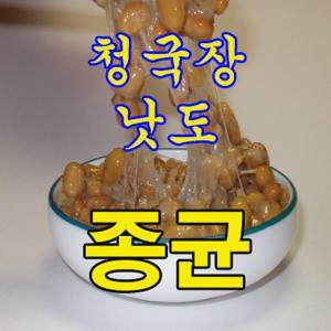 청국장,낫토종균,고초균,낫도종균,