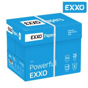 엑소(EXXO) A4 복사용지(A4용지) 75g 2500매 1BOX