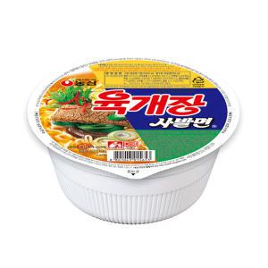 농심)육개장 사발면(24개입/1BOX)