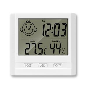 캐릭터 디지털 온습도계 온도계 습도계 달력 시계 겸용